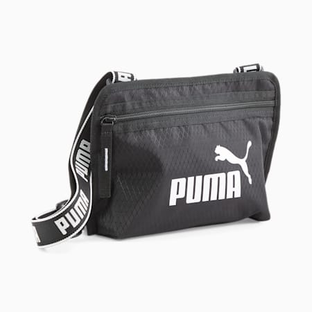 กระเป๋าสะพาย Core Base สำหรับผู้หญิง, PUMA Black, small-THA
