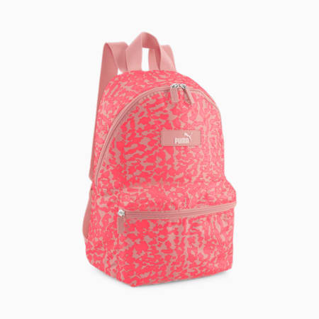 Core Pop Backpack, Peach Smoothie-Electric Blush-AOP, small