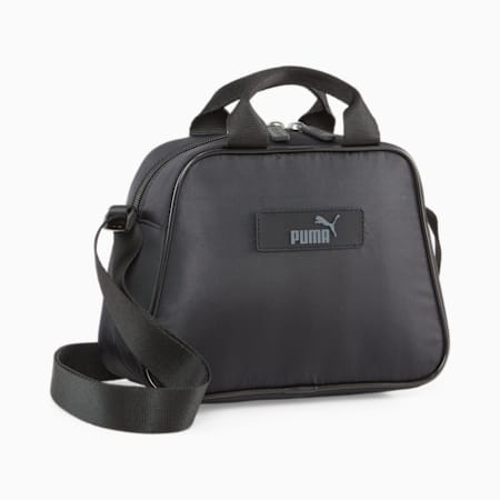 Core Pop Boxy Cross-Body Bag, PUMA Black, small-SEA