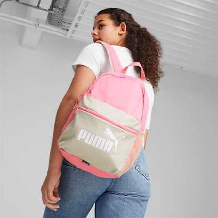 กระเป๋าเป้ใบเล็ก PUMA Phase Small Backpack, Fast Pink