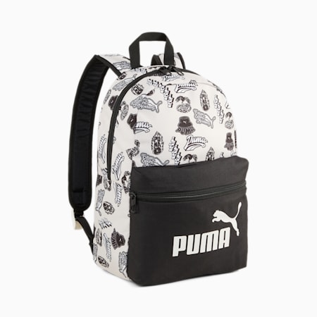 PUMA Phase Small Backpack, Alpine Snow-90ies AOP, small
