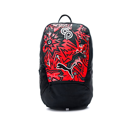 PUMA x CHRISTIAN PULISIC CP 10 Backpack, PUMA Red-PUMA Black-PUMA White, small
