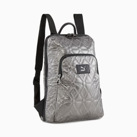 Classics Archive Women's Backpack, Smokey Gray-Metallic, small-SEA