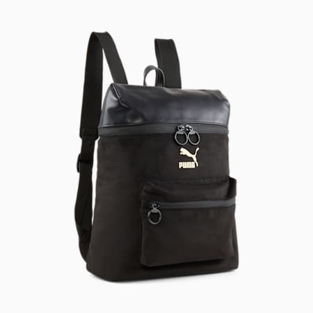 Classics Seasonal Women's Backpack, PUMA Black, small-AUS