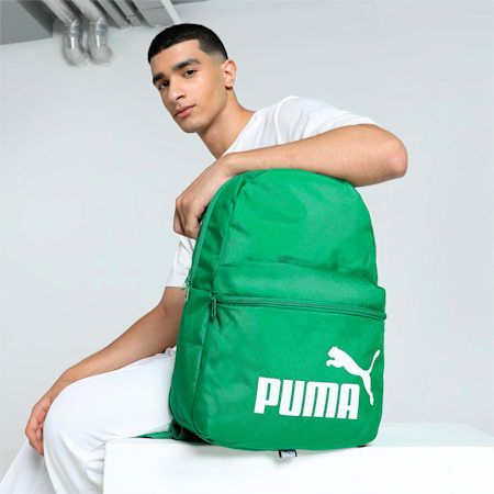 PUMA Phase Backpack, Archive Green, small