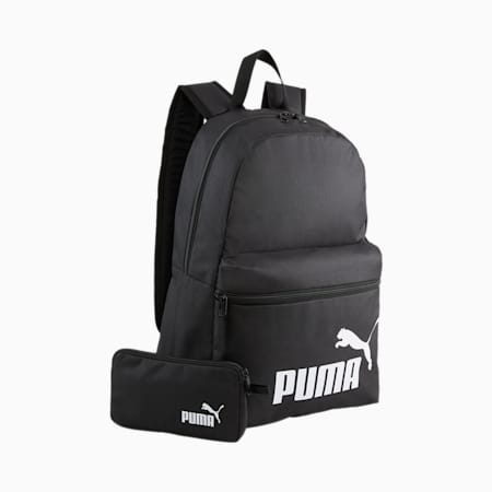 PUMA Phase Backpack Set, PUMA Black, small-PHL