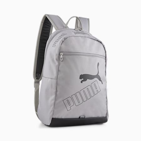 PUMA Phase Backpack II, Concrete Gray, small-THA