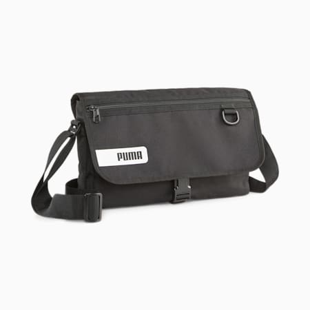 PUMA Deck Messenger Bag, PUMA Black, small-THA