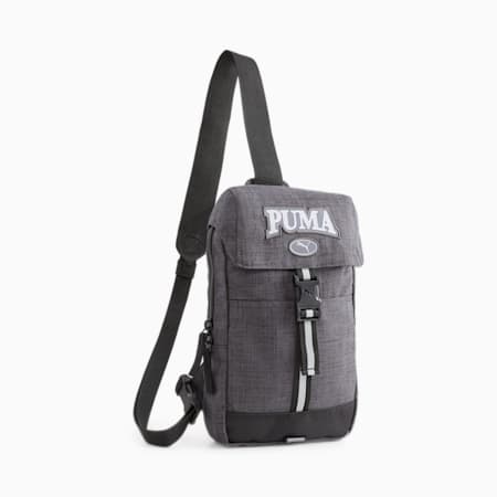 PUMA Squad Cross Body Bag, Dark Gray Heather, small-SEA