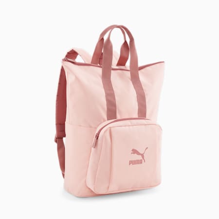 Tote Backpack, Peach Smoothie, small-THA