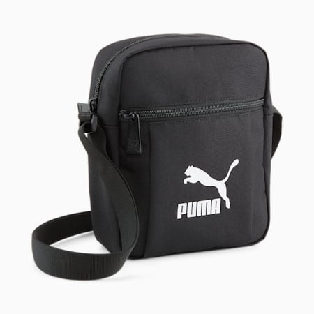 Classics Archive Portable Bag, PUMA Black-PUMA White, small-PHL