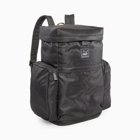 Classics LV8 Woven Backpack, PUMA Black, small