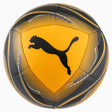FtblNXT Icon Football, ULTRA YELLOW-Puma Black-Orange Alert, small-SEA