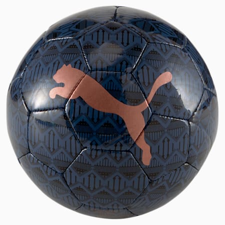 Man City ftblCORE Fan Mini Football, Puma Black-Copper, small-SEA
