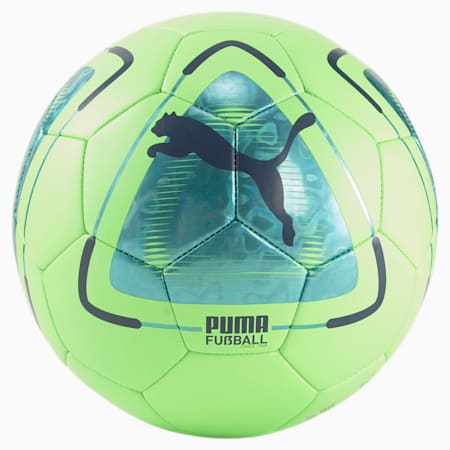 FUßBALL Park 축구공/PUMA PARK ball, Green Glare-Elektro Aqua, small-KOR