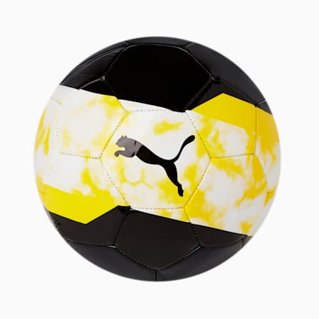 BVB 아이코닉 볼/BVB  Iconic Ball, Puma Black-Cyber Yellow, small-KOR
