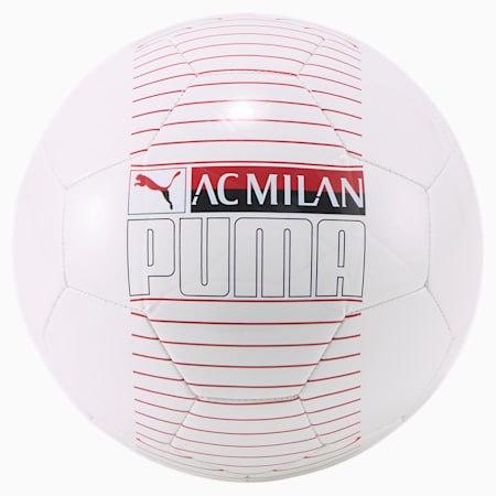 Ballon de foot de supporter A.C. Milan ftblCore, Puma White-Tango Red, small