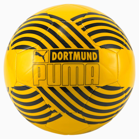Borussia Dortmund ftblCore Fan Football, Cyber Yellow-Puma Black, small-SEA