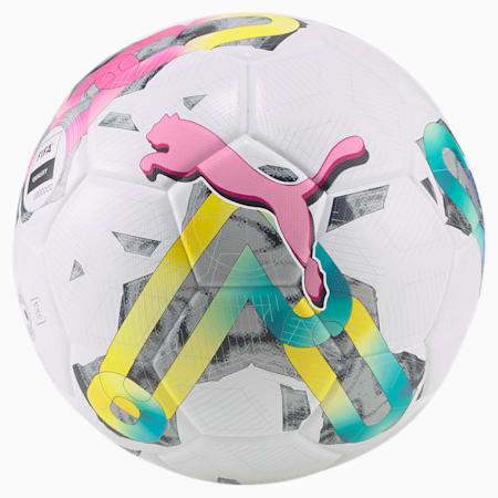 PUMA Orbita 3 TB FQ Football, Puma White-multi colour, small