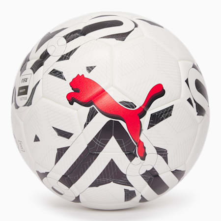 PUMA Orbita 3 TB FQ Football, Puma White-Puma Black-PUMA Red, small-PHL