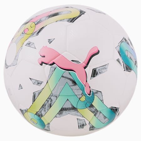 Balón de fútbol PUMA Orbita 5 TB Hardground, Puma White-multi colour, small