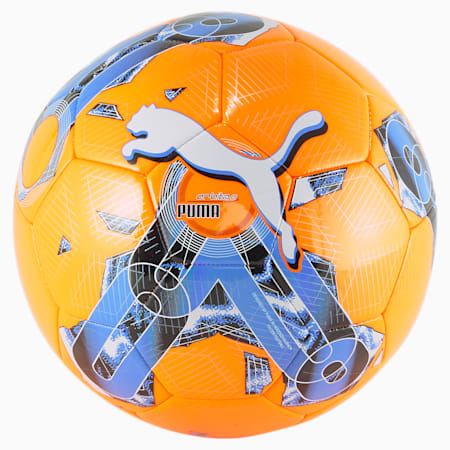 ลูกฟุตบอล PUMA Orbita 6 MS, Ultra Orange-Blue Glimmer, small-THA