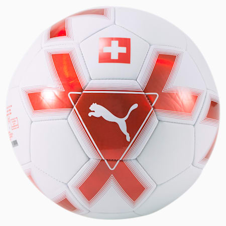 Schweiz Cage-Fußball, Puma White, small