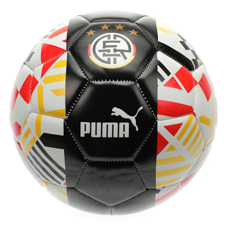 Ballon de football ftblCore, Puma White-Puma Black-Dandelion-Puma Red, small-DFA