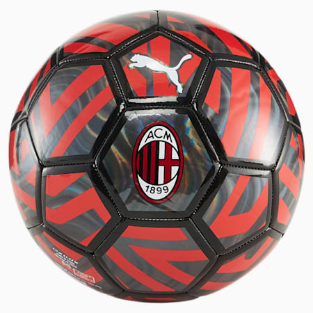 ลูกฟุตบอล AC Milan Fan, PUMA Black-For All Time Red, small-THA