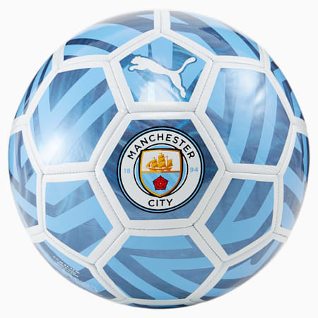 ฟุตบอล Manchester City Fan Football, PUMA White-Team Light Blue, small-THA