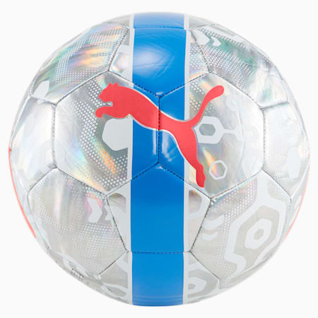 Ballon de football PUMA Cup, PUMA Silver-Ultra Blue-Fire Orchid, small