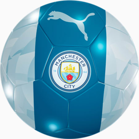 Pelota de fútbol del Manchester City FtblCore, Silver Sky-Lake Blue, small-PER