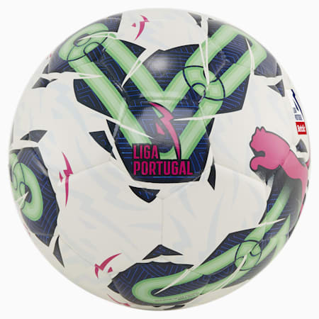 Orbita Liga Portugal Hybrid Football, PUMA White-multi colour, small