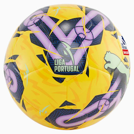Orbita Liga Portugal Hybrid Football, Pelé Yellow-multi colour, small