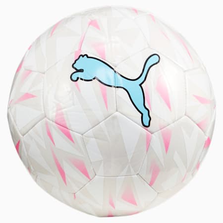 PUMA FINAL Graphic Football, PUMA White-Puma Silver-Poison Pink-Bright Aqua, small