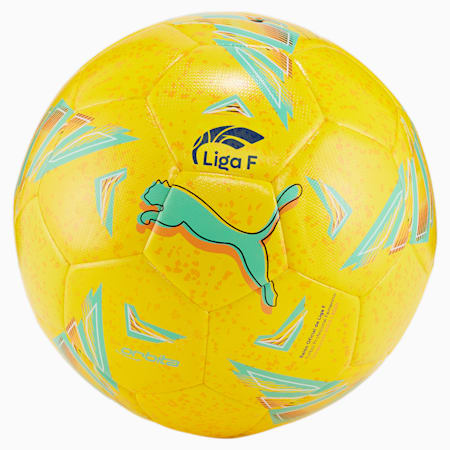 Orbita Liga F Hybrid Football, Dandelion-multi colour, small