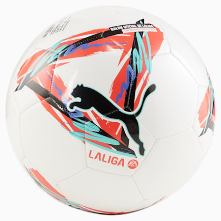 Ballon de football Orbita La Liga 1, PUMA White-multicolor, small