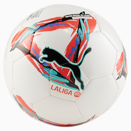 Mini-ballon de football Orbita La Liga 1, PUMA White-multicolor, small