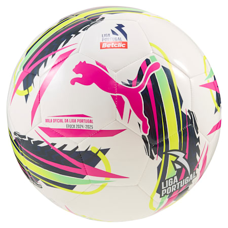 Ballon de football Orbita Liga Portugal, PUMA White-multicolor, small