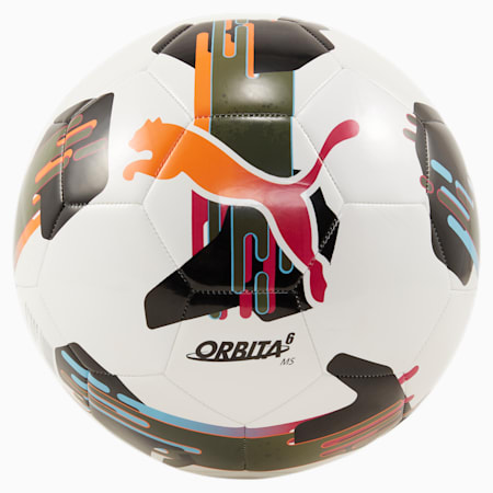 Balón de fútbol Orbita 6, PUMA White-multicolor, small