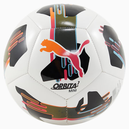 Mini pallone da calcio Orbita 7, PUMA White-multicolor, small