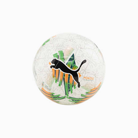 كرة قدم  Orbita Mini لكأس أمم إفريقيا كاف توتال إنيرجيز, PUMA White-multicolor, small-DFA