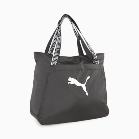 AT Essentials Women's Tote Training Bag, PUMA Black, small-PHL