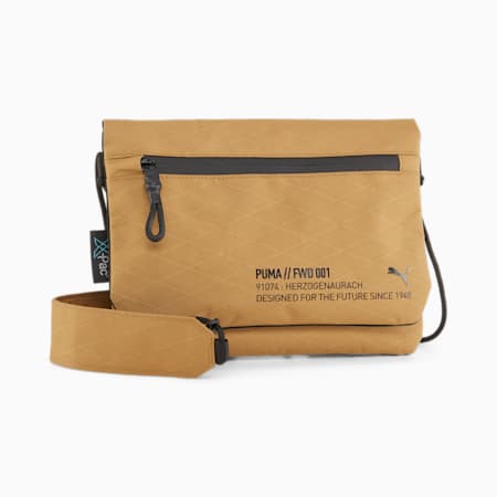 PUMA FWD Cross Body Bag, Chocolate Chip, small