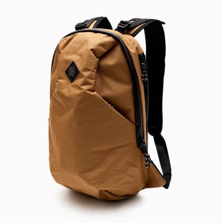 푸마 X 퍽스앤미니 백팩<br>PUMA x P.A.M. Backpack, Chocolate Chip, small-KOR