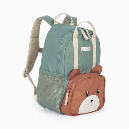 Tas Ransel Alam Hutan Anak-anak 11.5L, Eucalyptus-Brown Mushroom-Bear, small-IDN