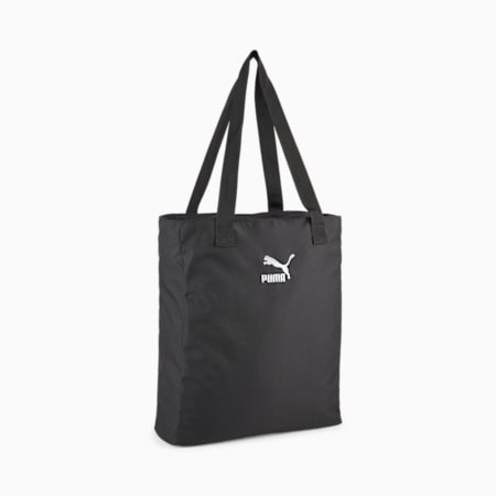 Classics Archive Tote Bag, PUMA Black-PUMA White, small-AUS