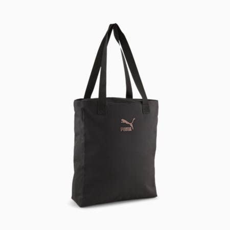 Classics Archive Tote Bag, PUMA Black-PUMA Black, small-AUS