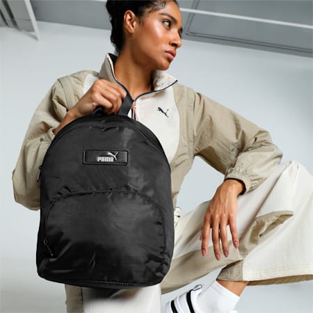 Core Pop Backpack, PUMA Black, small-PHL