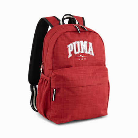 PUMA Squad Backpack, Intense Red-Heather, small